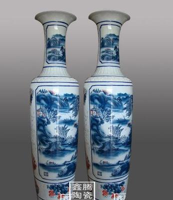 景德镇陶瓷 鑫腾陶瓷直销——探寻陶瓷大花瓶的艺术与商业价值